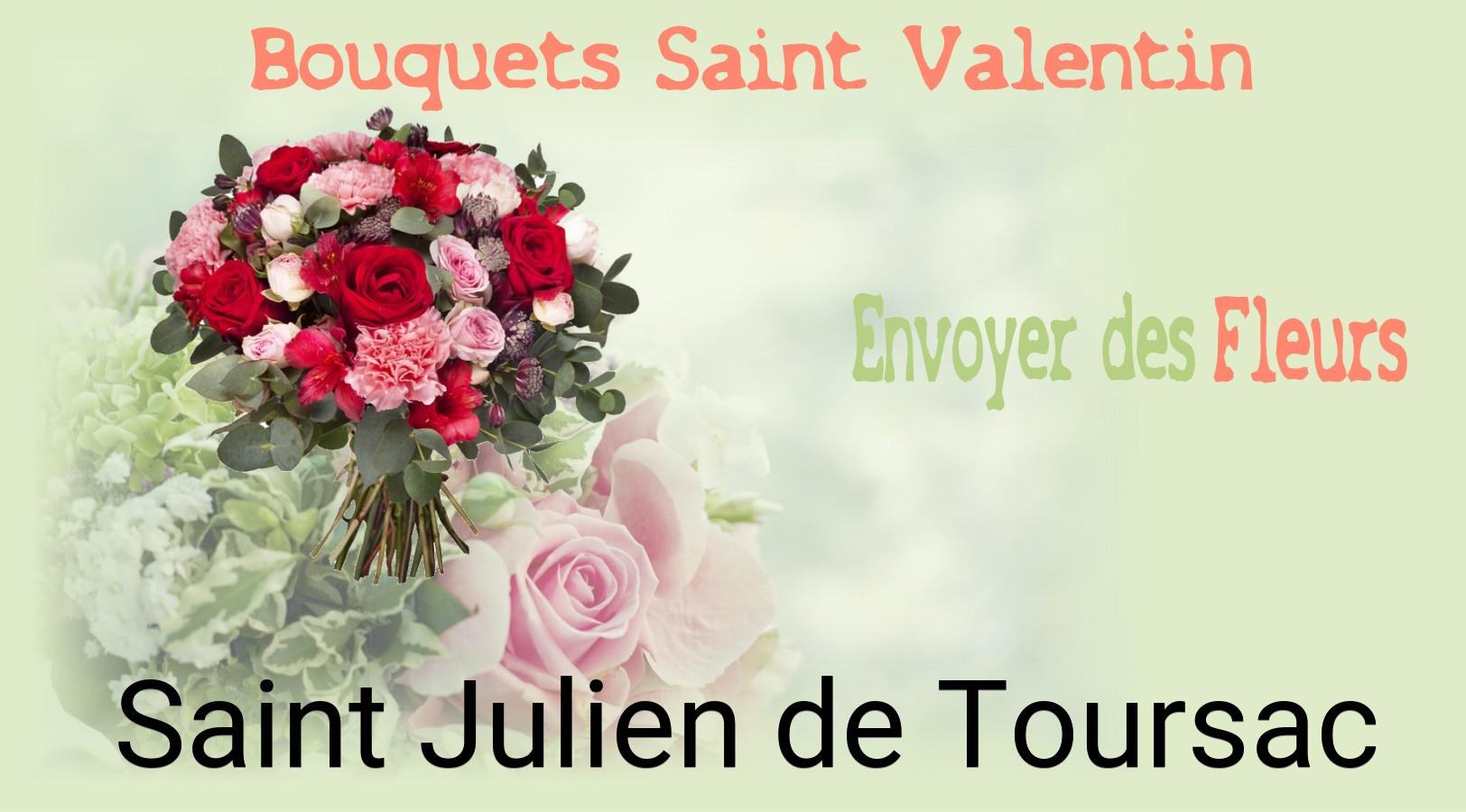 Roses de Saint-Valentin livrées à Saint-Julien-de-Toursac